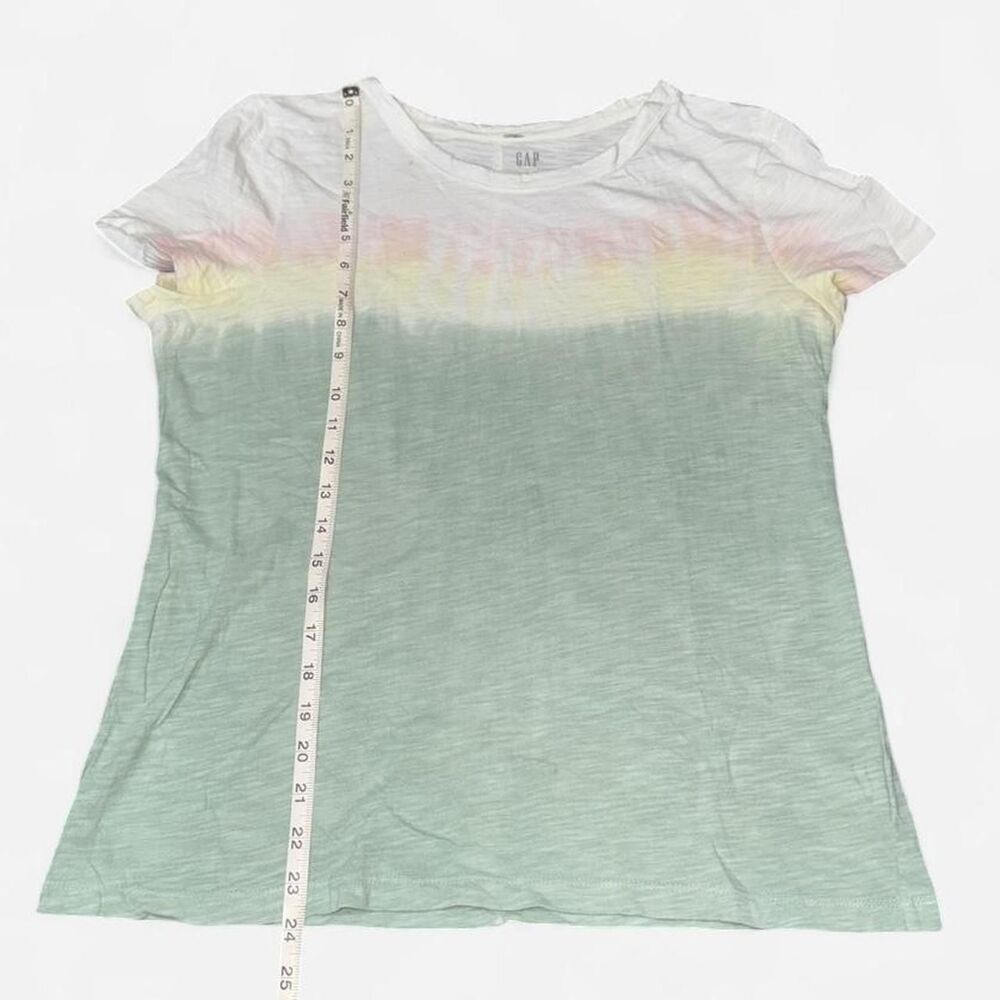 GAP Pastel Gradient Tie-Dye Short Sleeve T-Shirt, Size Large - Picture 5 of 7
